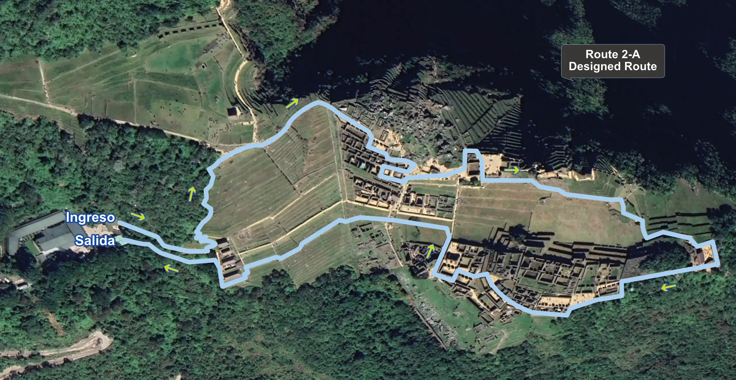 Machu Picchu Circuit 2, Route 2-A