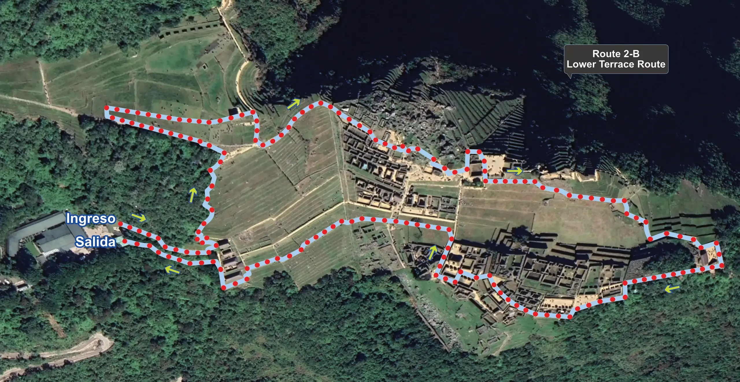 Machu Picchu Circuit 2, Route 2-B